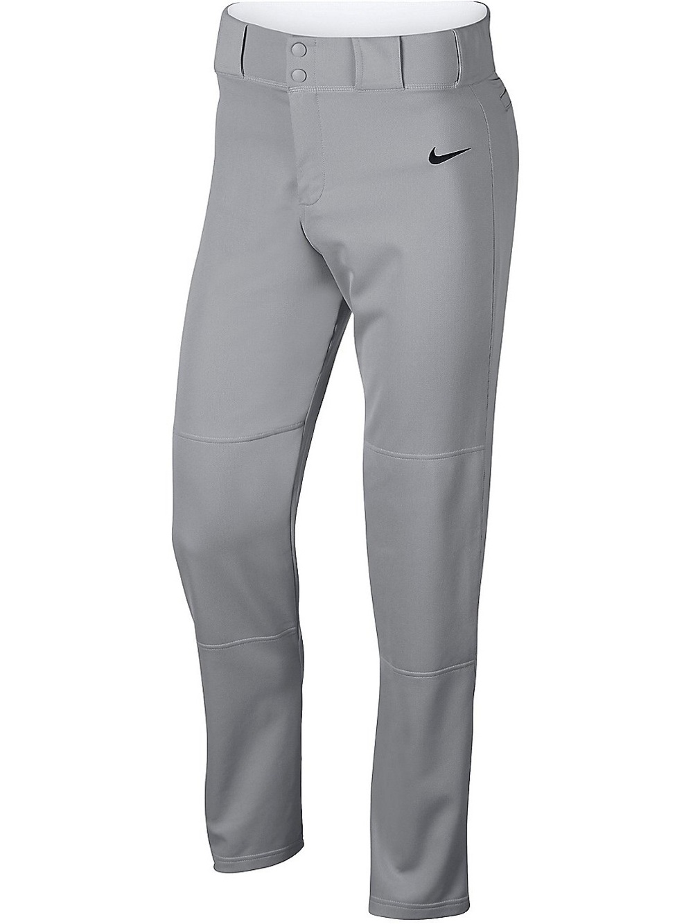 Nike Men’s Gray Baseball Pants with Black Swoosh